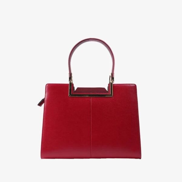 25_新文化_刺繍_レザー_赤_トートバッグ_マグノリア_レディース_ハンドバッグ 25_Sinocultural_Embroidery_Leather_Red_Tote_Bag_Magnolia_Women_s_Handbag