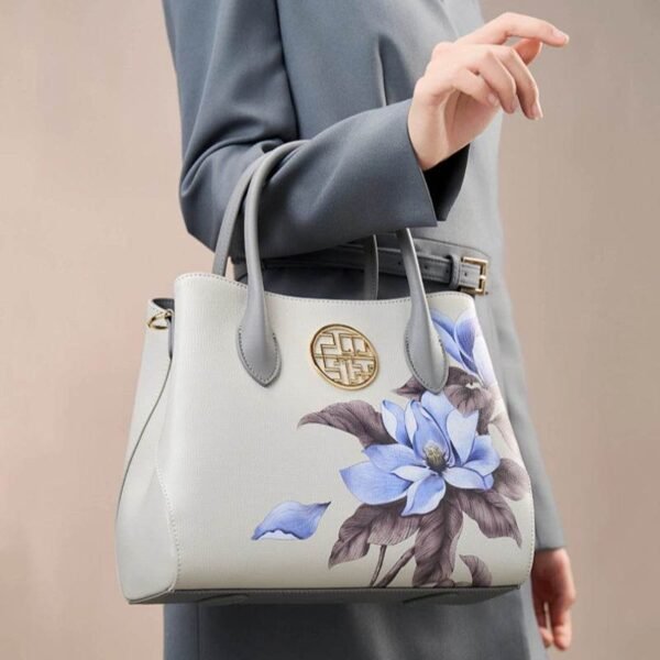 6_Sinocultural_Leather_Gardenia_Floral_Women_s_Crossbody_Handbag 6_Sinocultural_Leather_Gardenia_Floral_Women_s_Crossbody_Handbag