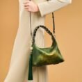 8_Fragrant_Cloud_Silk_Dark_Green_Mulberry_Silk_Shoulder_Bag_-_SinoCultural