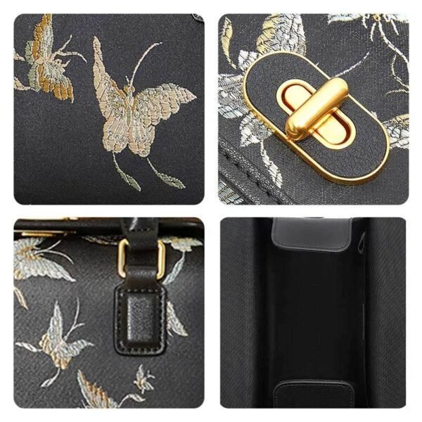 BrocadeJacquardChicBostonBagButterflyDesignJD170615-1_14 BrocadeJacquardChicBostonBagButterflyDesignJD170615-1_14