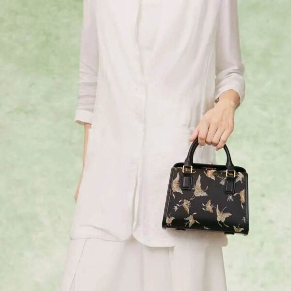 BrocadeJacquardChicBostonBagButterflyDesignJD170615-1_22 BrocadeJacquardChicBostonBagButterflyDesignJD170615-1_22