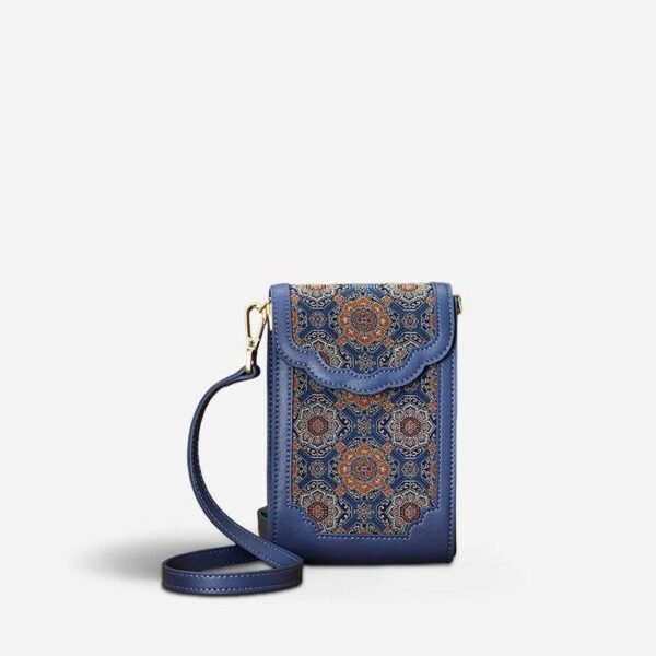 BrocadeJacquardLeatherIntricatePhoneBagWalletJD240043_12 BrocadeJacquardLeatherIntricatePhoneBagWalletJD240043_12