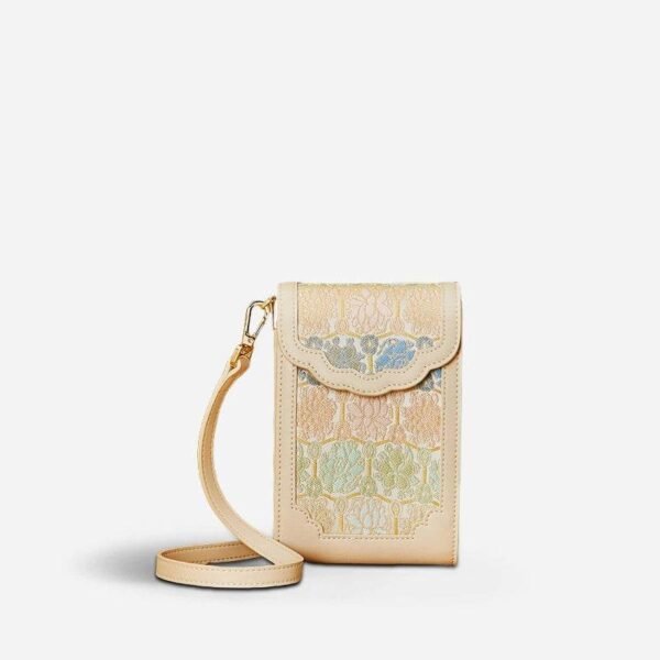 BrocadeJacquardLeatherIntricatePhoneBagWalletJD240043_14 BrocadeJacquardLeatherIntricatePhoneBagWalletJD240043_14