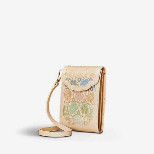 BrocadeJacquardLeatherIntricatePhoneBagWalletJD240043_15 BrocadeJacquardLeatherIntricatePhoneBagWalletJD240043_15