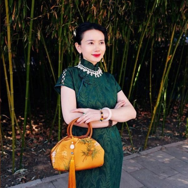 中国_桑_シルク_ハンドバッグ_中文_2467545 Chinese_Mulberry_Silk_Handcrafted_Handbag_-_SinoCultural-2467545