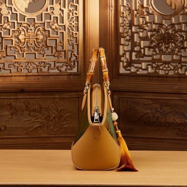 中国_絵画_香り_雲_シルク_手作り_トートバッグ_-_中文_2467728 Chinese_Painting_Fragrant_Cloud_Silk_Handcrafted_Tote_Bag_-_SinoCultural-2467728