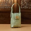 Embossed_Leather_Green_Bamboo_Leaf_Phone_Bag_-_SinoCultural-2468696