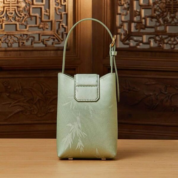 Embossed_Leather_Green_Bamboo_Leaf_Phone_Bag_-_SinoCultural-2468705 Embossed_Leather_Green_Bamboo_Leaf_Phone_Bag_-_SinoCultural-2468705