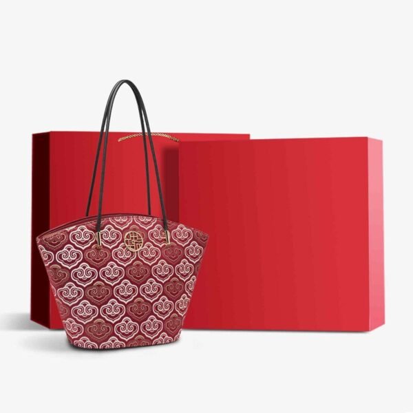 刺繍_本革_シングルショルダー_トートバッグ_-_中文-2469496 Embroidery_Genuine_Leather_Single_Shoulder_Tote_Bag_-_SinoCultural-2469496