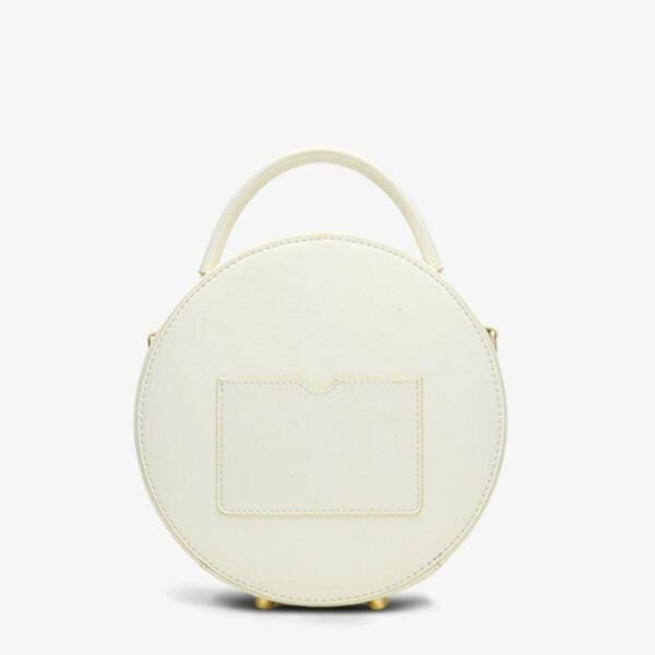 刺繍_レザー_ホワイト_ロータス_ラウンドバッグ_-_中文2476742 Embroidery_Leather_White_Lotus_Round_Bag_-_SinoCultural-2476742