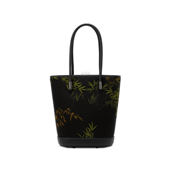 F110608_Xiangyunsha_Silk_Bamboo_Print_Crossbody_Bucket_Bag_P110608 F110608_Xiangyunsha_Silk_Bamboo_Print_Crossbody_Bucket_Bag_P110608