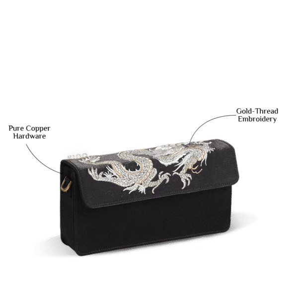 GD1207_GD1207_Ultra-Light_Clutch_Loong_Embroidery_Black_Bag_Recycled_Fabric_154g GD1207_GD1207_Ultra-Light_Clutch_Loong_Embroidery_Black_Bag_Recycled_Fabric_154g