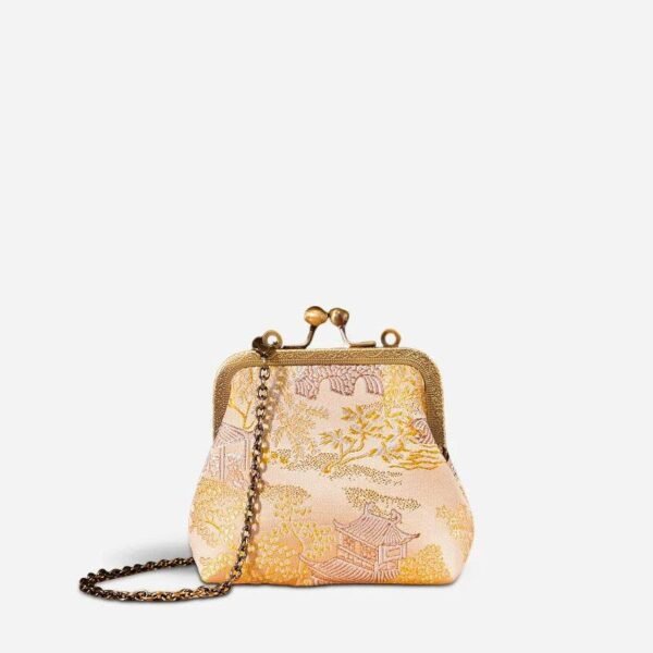 JacquardBrocadeRetroGoldMiniCoinPurseWalletJD570602Y_4 JacquardBrocadeRetroGoldMiniCoinPurseWalletJD570602Y_4