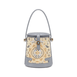 Song Brocade Fragrant Cloud Silk Bucket Bag