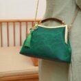 Mulberry_Silk_Green_Pine_Leaf_Vintage_Kiss_Lock_Clasp_Bag_-_SinoCultural-2481580