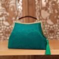 Mulberry_Silk_Green_Pine_Leaf_Vintage_Kiss_Lock_Clasp_Bag_-_SinoCultural-2481599
