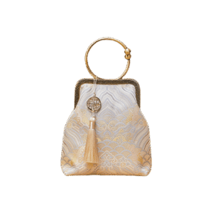 Brocade Jacquard New Chinese Style Kiss Lock Purse