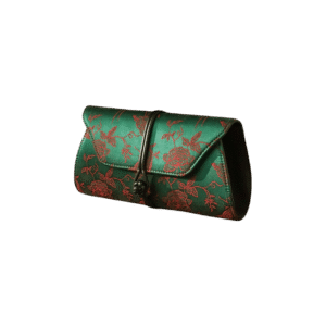 Xiangyunsha Silk Vintage New Chinese-Style Evening Clutch Wallet