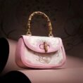 Song-Brocade-Pink-Mulberry-Silk-Handbag-Bamboo-Handle-Lifestyle-Pink-Leather