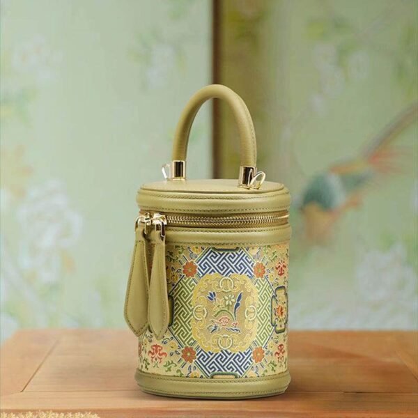 Song_Brocade_Leather_Bucket_Cylinder_Bag_-_SinoCultural-2483227 Song_Brocade_Leather_Bucket_Cylinder_Bag_-_SinoCultural-2483227