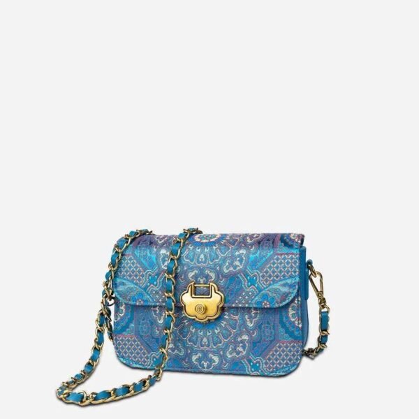 曲_ブロケード_レザー_高級_クラッチバッグ_W2144-3_3 Song_Brocade_Leather_Luxurious_Clutch_Handbag_W2144-3_3