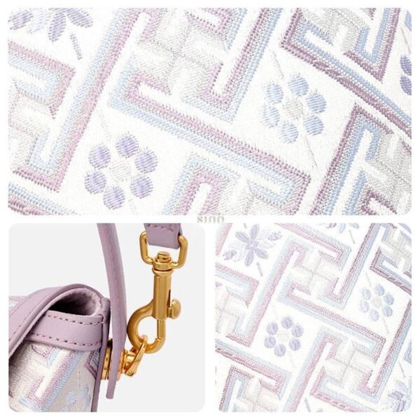 ZhuangBrocadeLeatherBucketCrossbodyBagRomanticPurpleFJ120768_1 ZhuangBrocadeLeatherBucketCrossbodyBagRomanticPurpleFJ120768_1