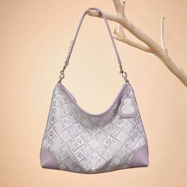 ZhuangBrocadeLeatherShoulderBagToteBagRomanticPurpleFJ220679_2 ZhuangBrocadeLeatherShoulderBagToteBagRomanticPurpleFJ220679_2