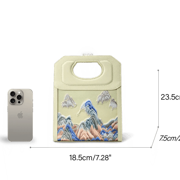chinoiserie-mountains-embroidered-handle-bag-dimensions chinoiserie-mountains-embroidered-handle-bag-dimensions