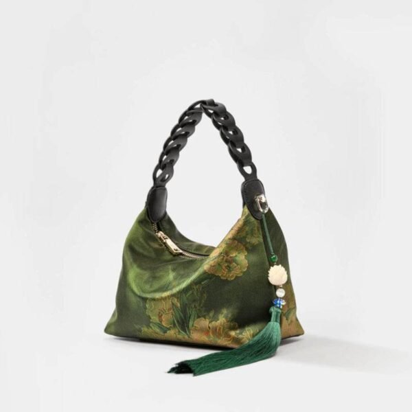 f5_Fragrant_Cloud_Silk_Dark_Green_Mulberry_Silk_Shoulder_Bag_-_SinoCultural f5_Fragrant_Cloud_Silk_Dark_Green_Mulberry_Silk_Shoulder_Bag_-_SinoCultural