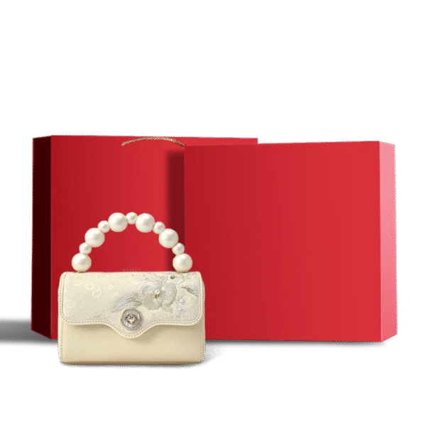 オーキッド・バタフライ・ハンドバッグ・レッド・ギフトボックス orchid-butterfly-handbag-red-gift-box