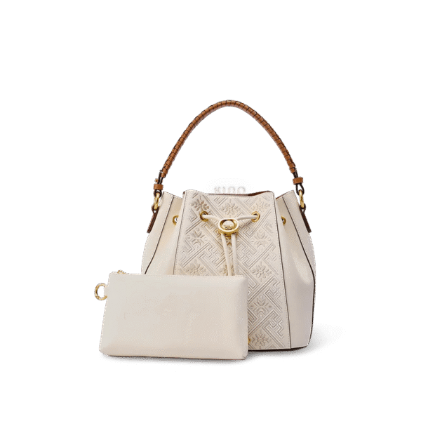 wanj-pattern-embroidered-leather-convertible-backpack-tote-front-view