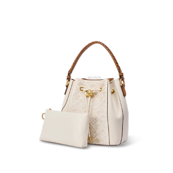 wanj-pattern-embroidered-leather-convertible-backpack-tote-side-view wanj-pattern-embroidered-leather-convertible-backpack-tote-side-view