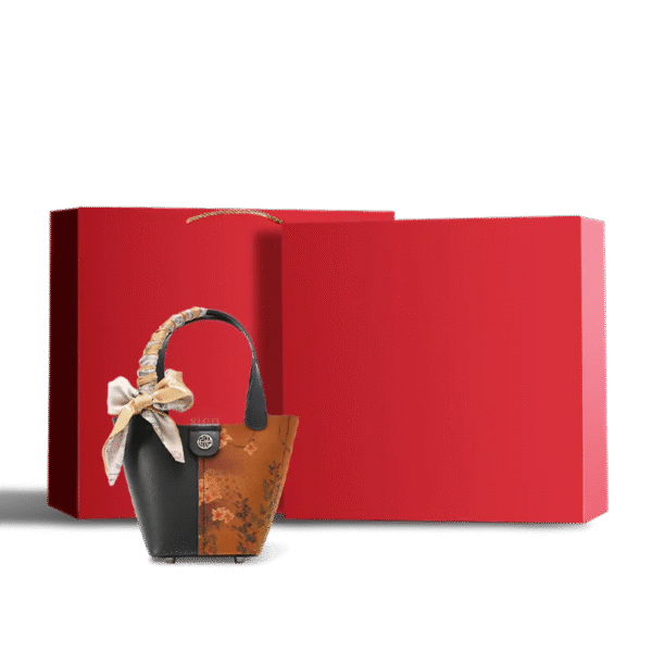 xiangyunsha-plum-blossom-handbag-red-gift-box xiangyunsha-plum-blossom-handbag-red-gift-box