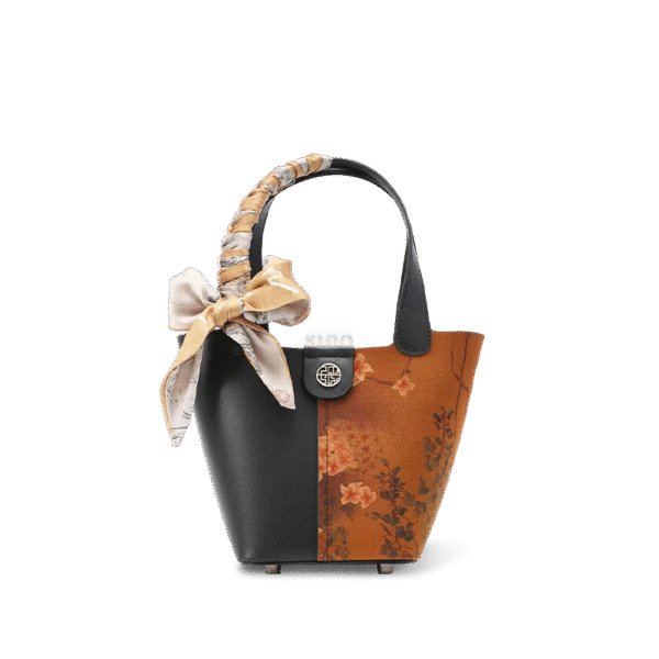 xiangyunsha-silk-plum-blossom-handbag-front xiangyunsha-silk-plum-blossom-handbag-front