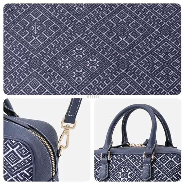 荘箒飛燕刺繍革クロスボディバッグ詳細刺繍ハードウェアハンドル zhuang-brocade-flying-swallow-embroidered-leather-crossbody-bag-details-embroidery-hardware-handles